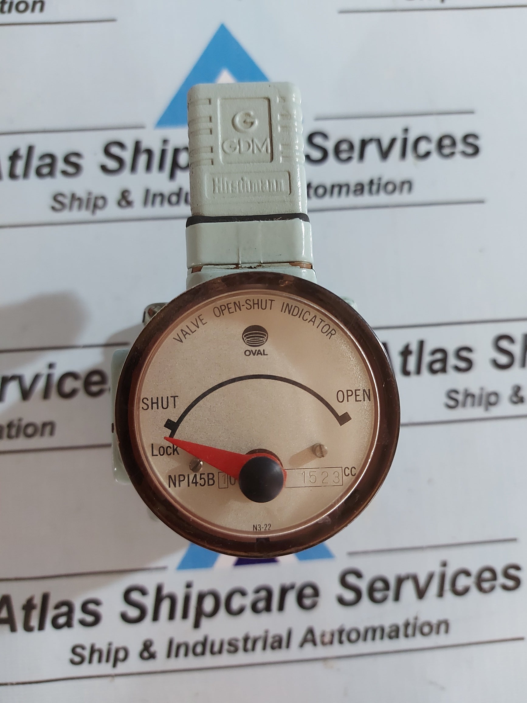 OVAL NPI45B10 VALVE OPEN-SHUT INDICATOR